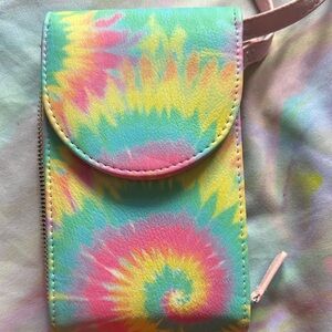 Colorful Tie-Dye Phone Pouch